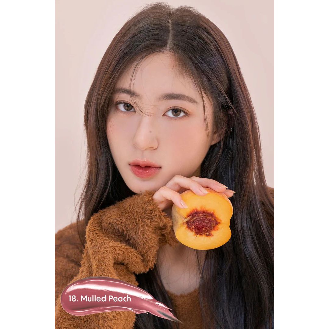 Тінт для губ Rom&nd Juicy Lasting Tint 18 Mulled Peach 5.5 г - фото 6