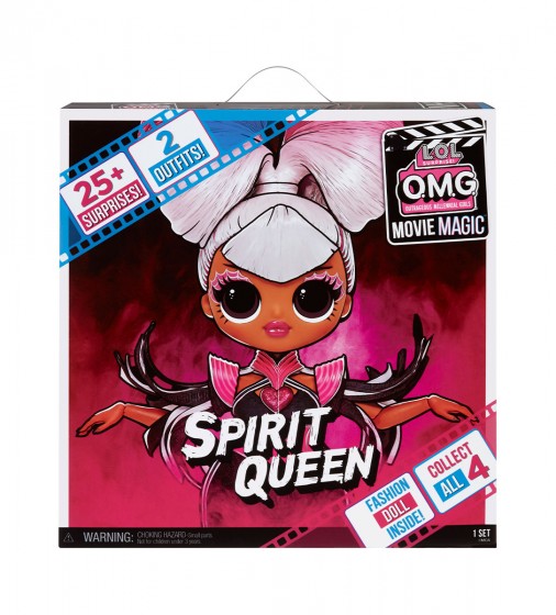 Игровой набор с куклой L.O.L. Surprise O.M.G. Movie Magic Королева Кураж (577928) - фото 4