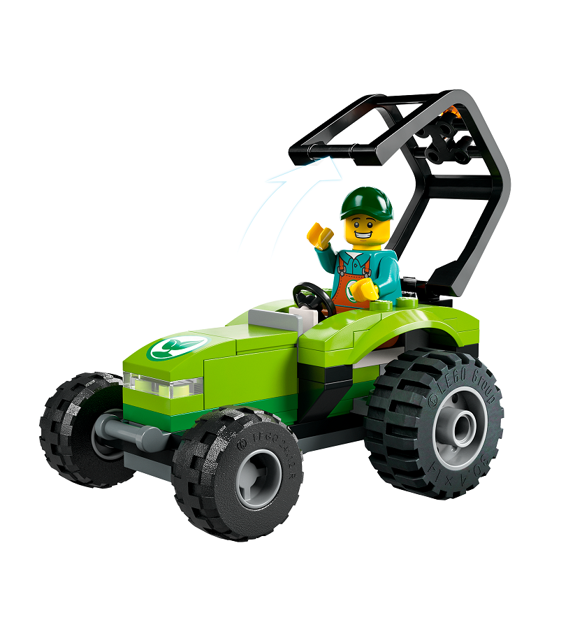 Конструктор LEGO City Трактор в парке, 86 деталей (60390) - фото 5
