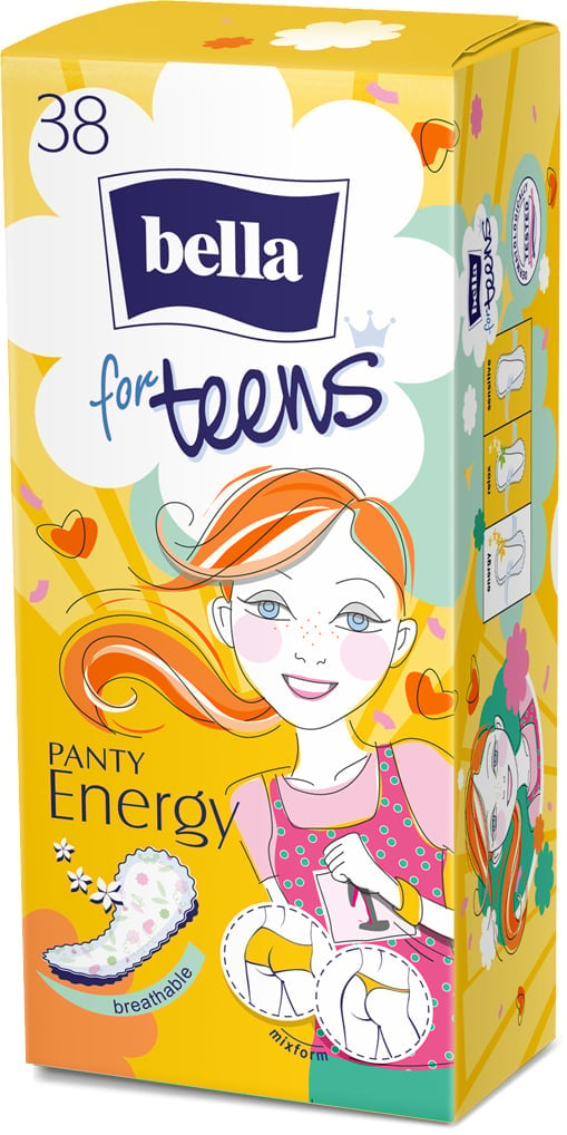 Ежедневные прокладки Bella for Teens Energy 38 шт. - фото 2