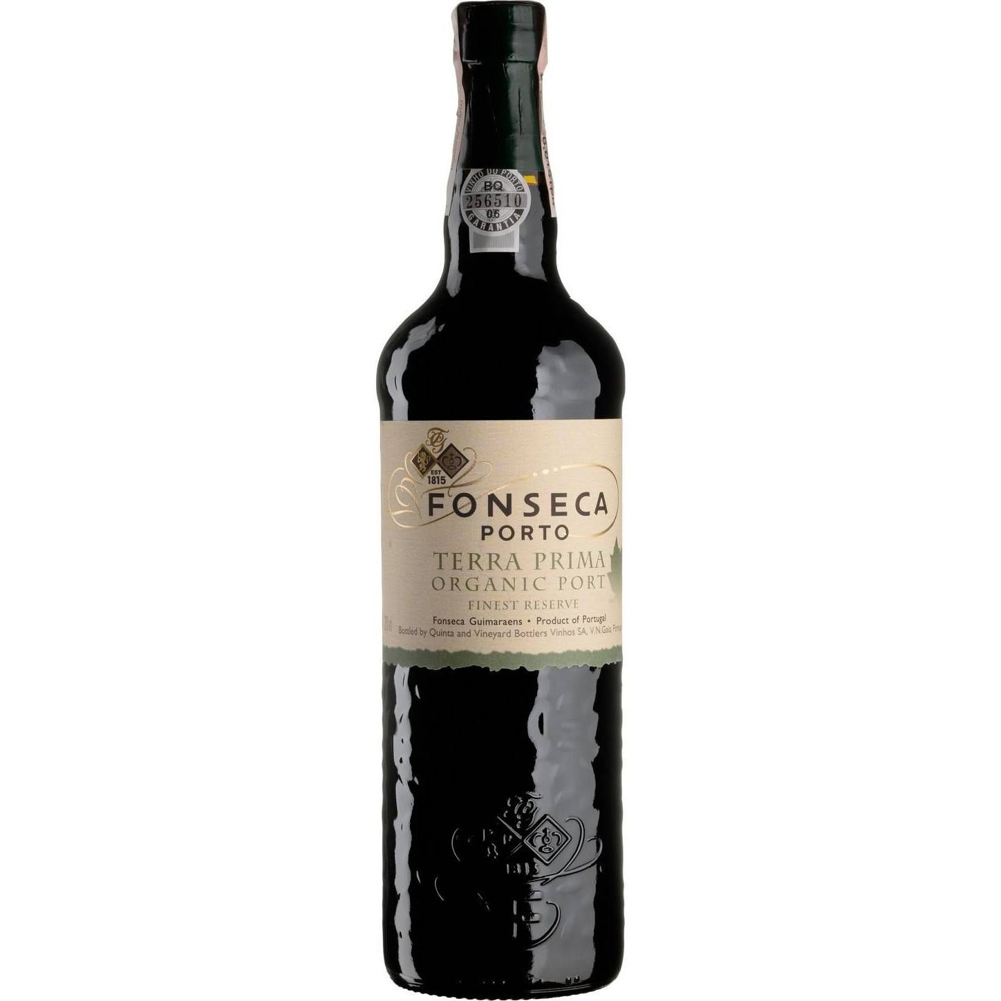 Вино портвейн Fonseca Terra Prima Organic Porto, 20%, 0,75 л - фото 1