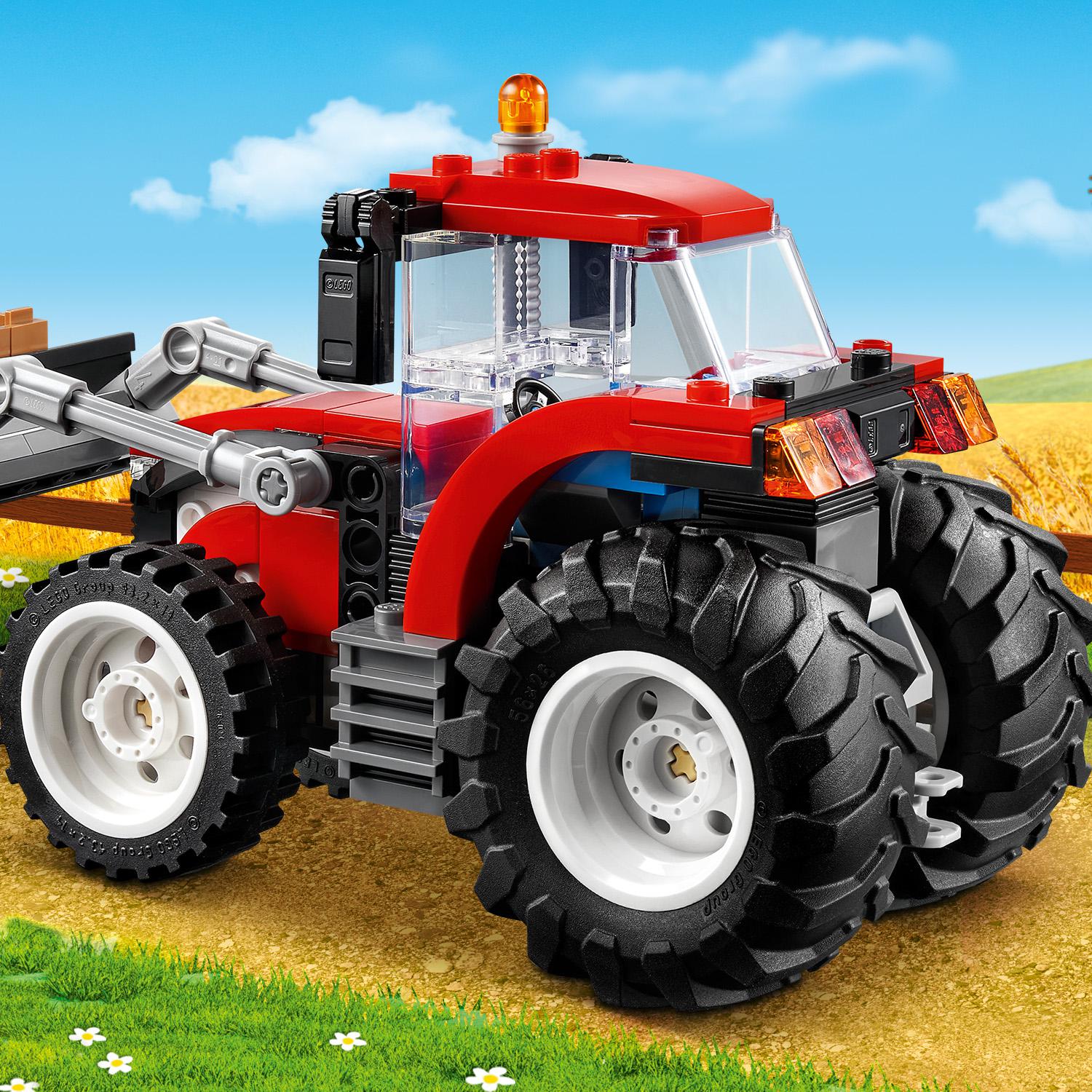 Конструктор LEGO City Трактор, 148 деталей (60287) - фото 8
