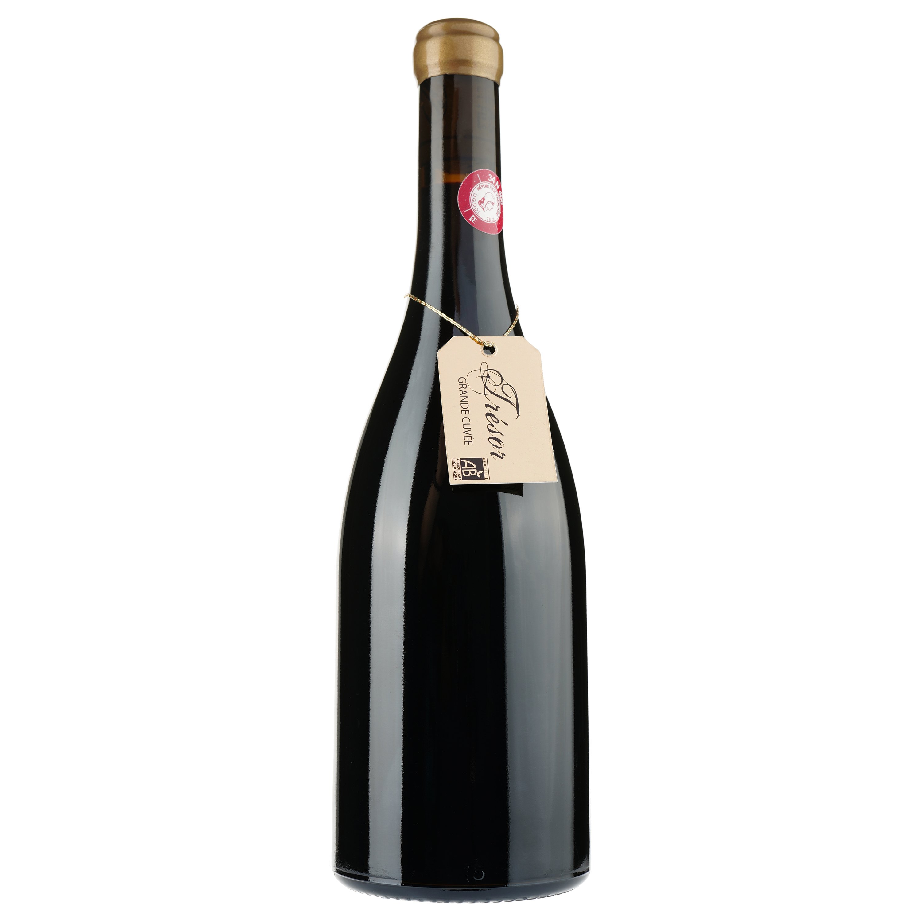 Вино Mas De Louis Tresor Bio Vin de France, черовне, сухе, 0,75 л - фото 1