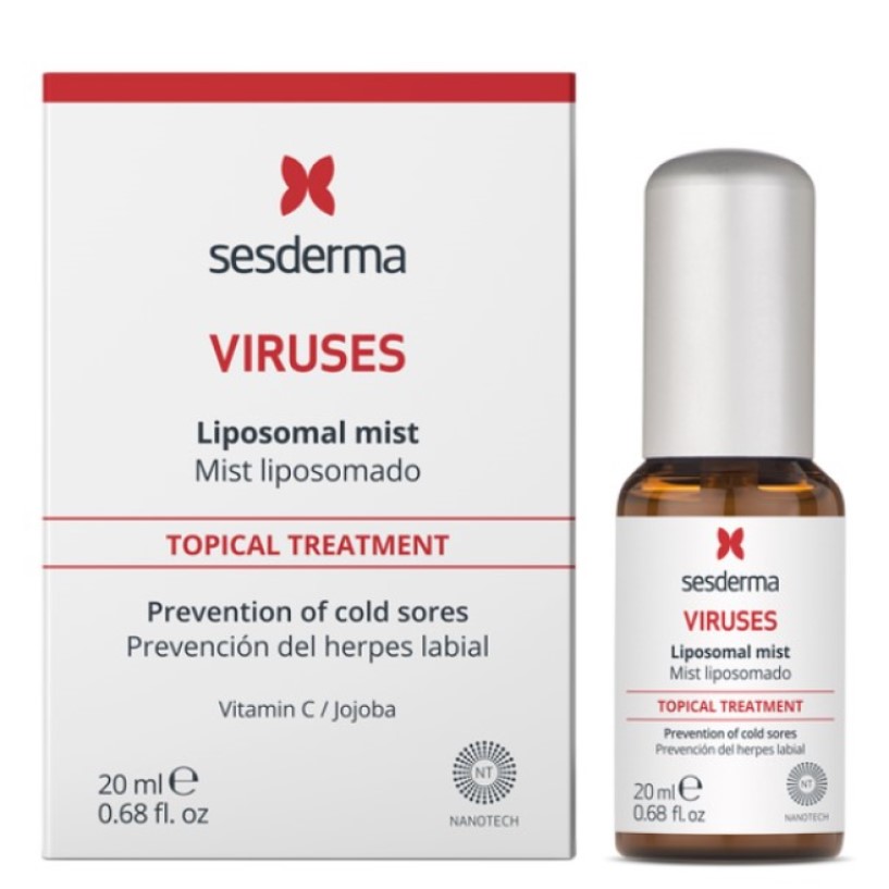 Антивирусное средство для губ Sesderma Viruses Liposomal Mist 20 мл - фото 1