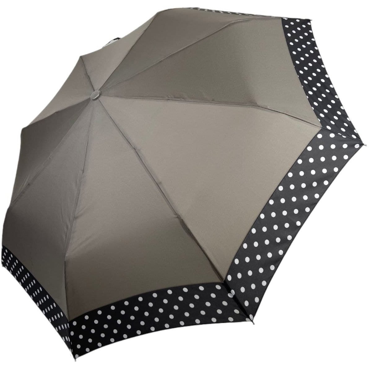 Жіноча складана парасолька напівавтомат S&L 98 см сіра - фото 1