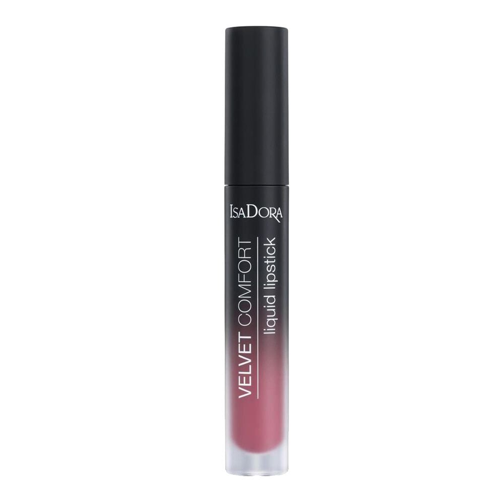 Жидкая помада для губ IsaDora Velvet Comfort Liquid Lipstick, тон 56 (Mauve Pink), 4 мл (581798) - фото 2