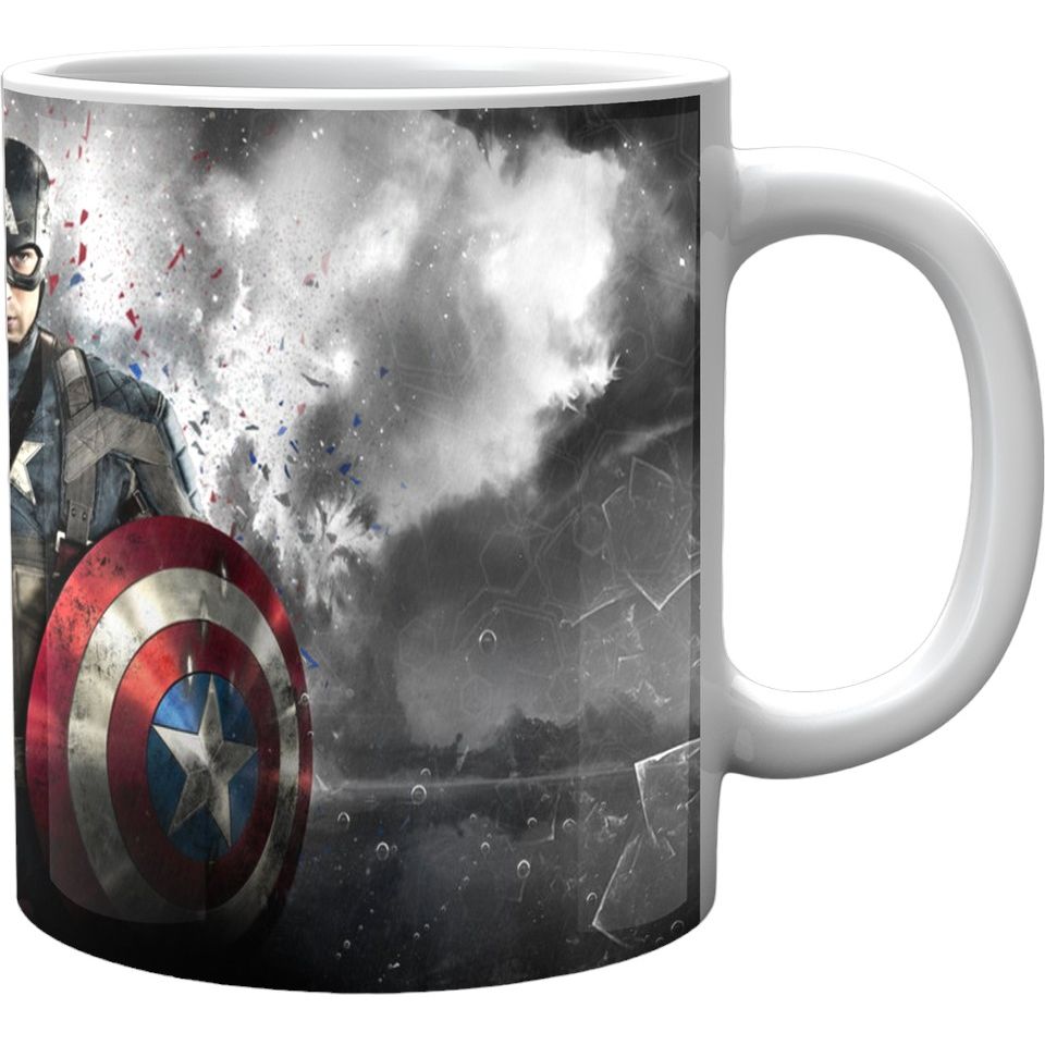 Кружка GeekLand Капітан Америка Captain America Стів Роджерс CA.02.007 - фото 1