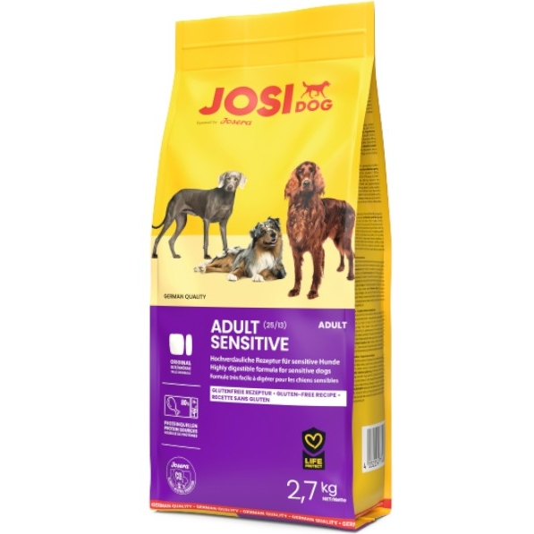 Сухий корм для собак Josera JosiDog Adult Sensitive 2.7 кг - фото 1