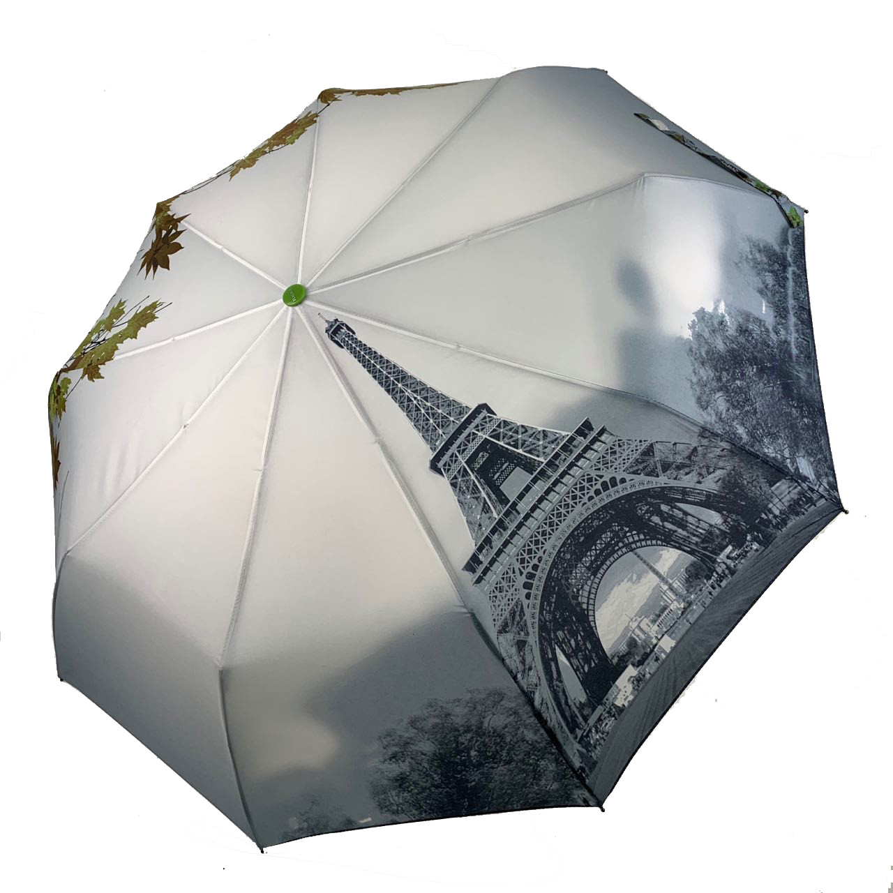 Жіноча складана парасолька повний автомат The Best 98 см різнобарвна - фото 2