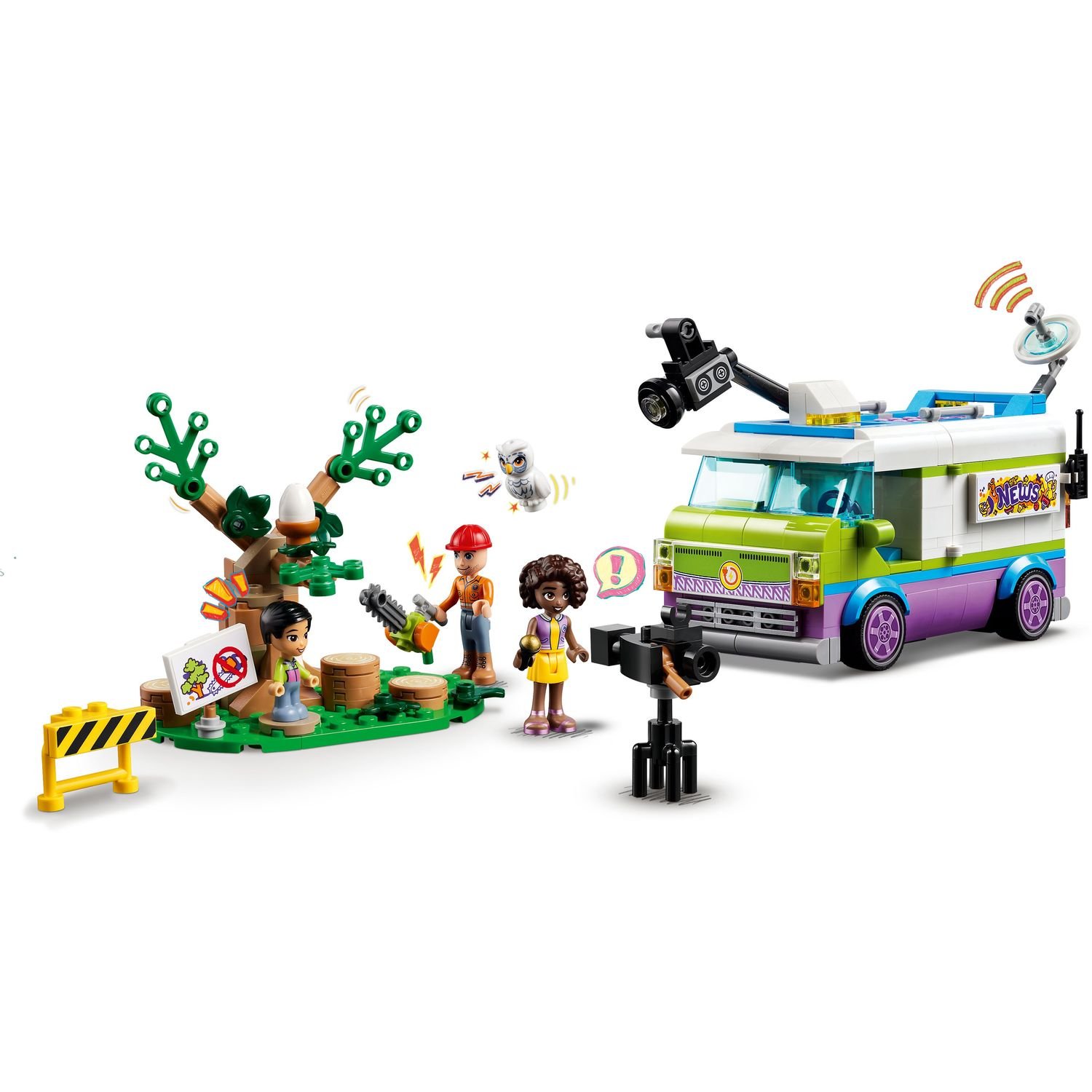 Конструктор LEGO Friends Фургон редакції новин, 446 деталей (41749) - фото 5