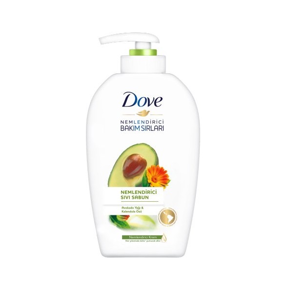 Жидкое крем-мыло Dove c маслом авокадо и экстрактом календулы, 500 мл - фото 1