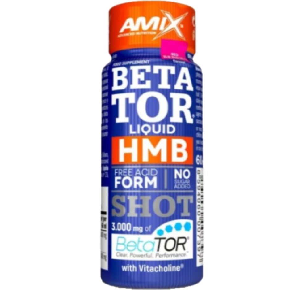 Предтренировочный комплекс Amix BetaTOR Liquid Shot Ягоды 60 мл - фото 1