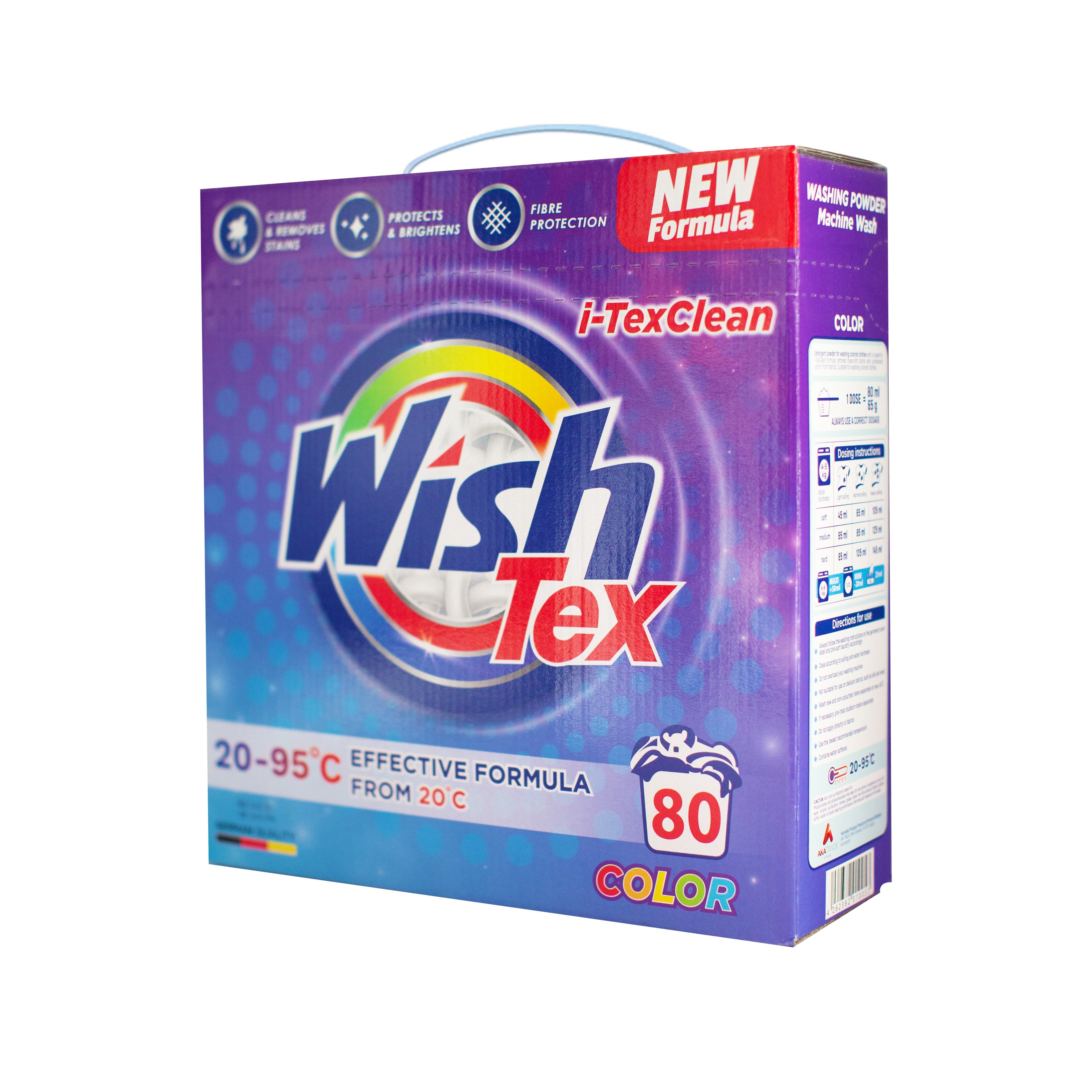 Порошок для стирки WishTex Color, 5,2 кг - фото 2