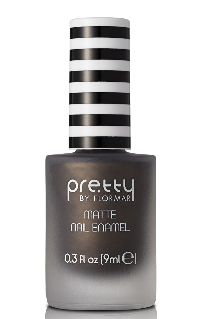 Лак для нігтів матовий Pretty Matte Nail Enamel, відтінок 015 (Bronze), 9 мл (8000018545937) - фото 1