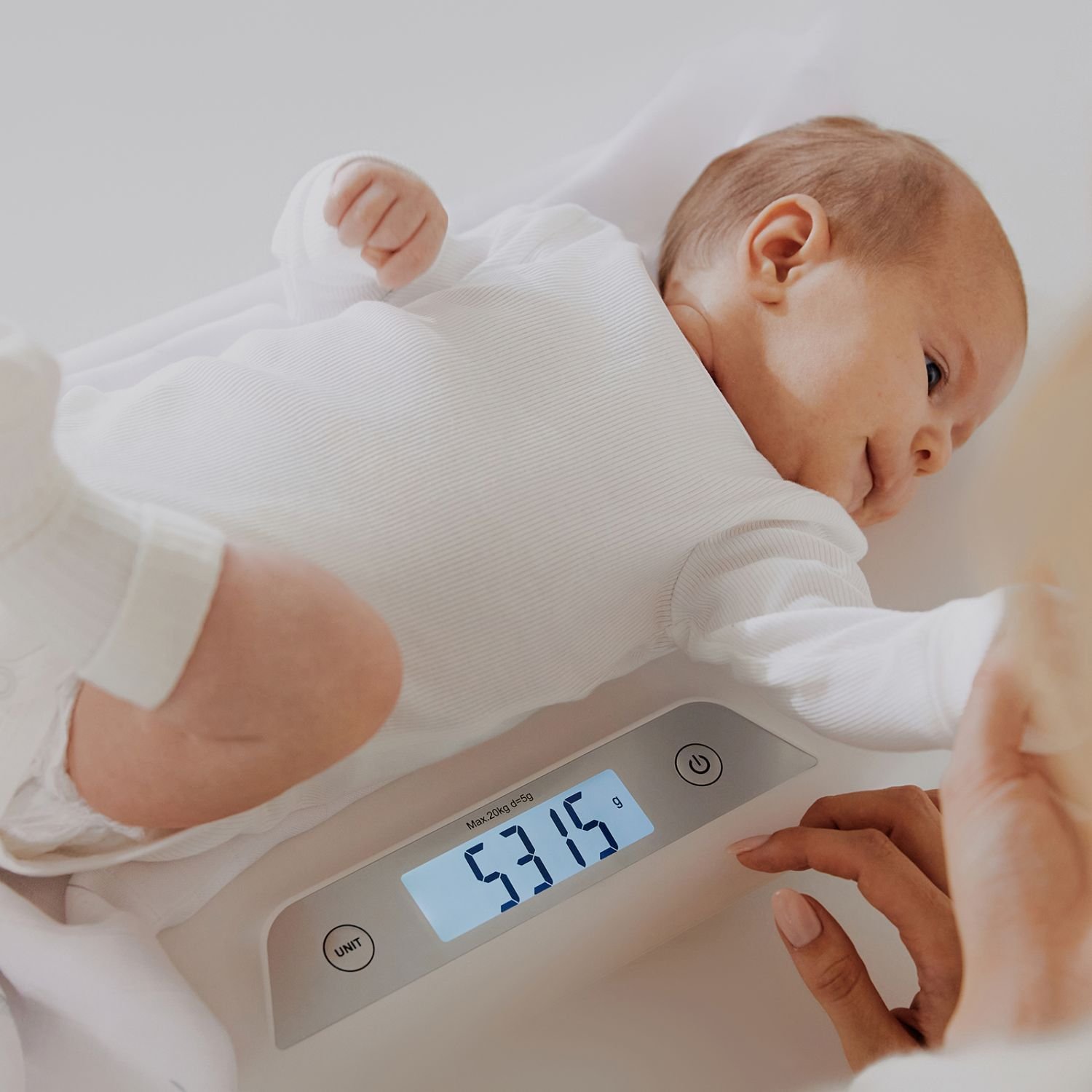 Весы для младенцев Lionelo Babybalance White (LOC-BABYBALANCE WHITE) - фото 6
