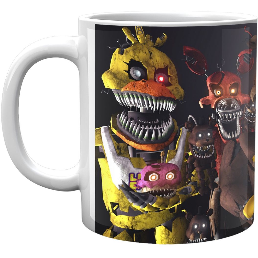 Кружка GeekLand Five Nights At Freddys П'ять ночей з Фредді Nightmare Animatronics FN.02.396 - фото 1