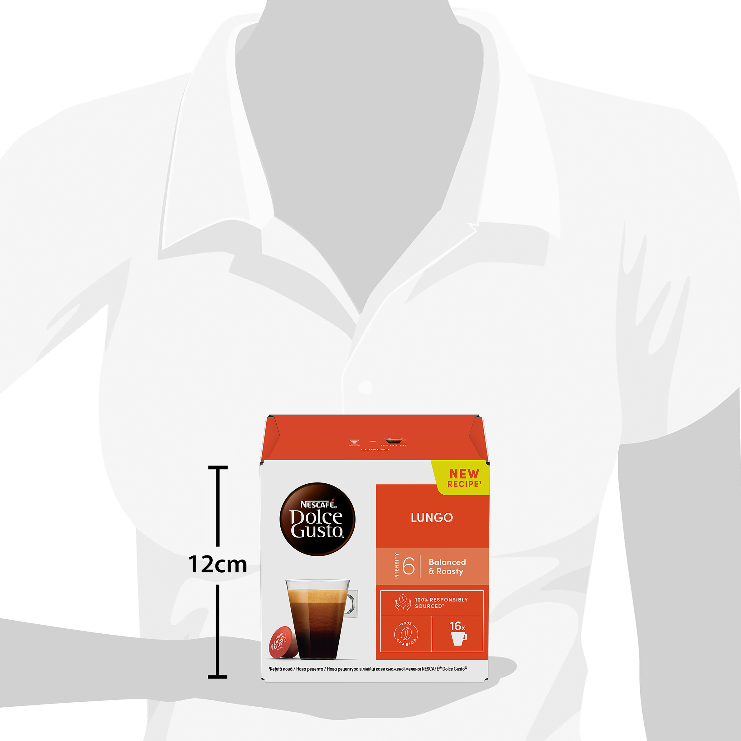 Набір кави в капсулах Nescafé Dolce Gusto Lungo 268.8 г (3 пак. x 89.6 г) - фото 6