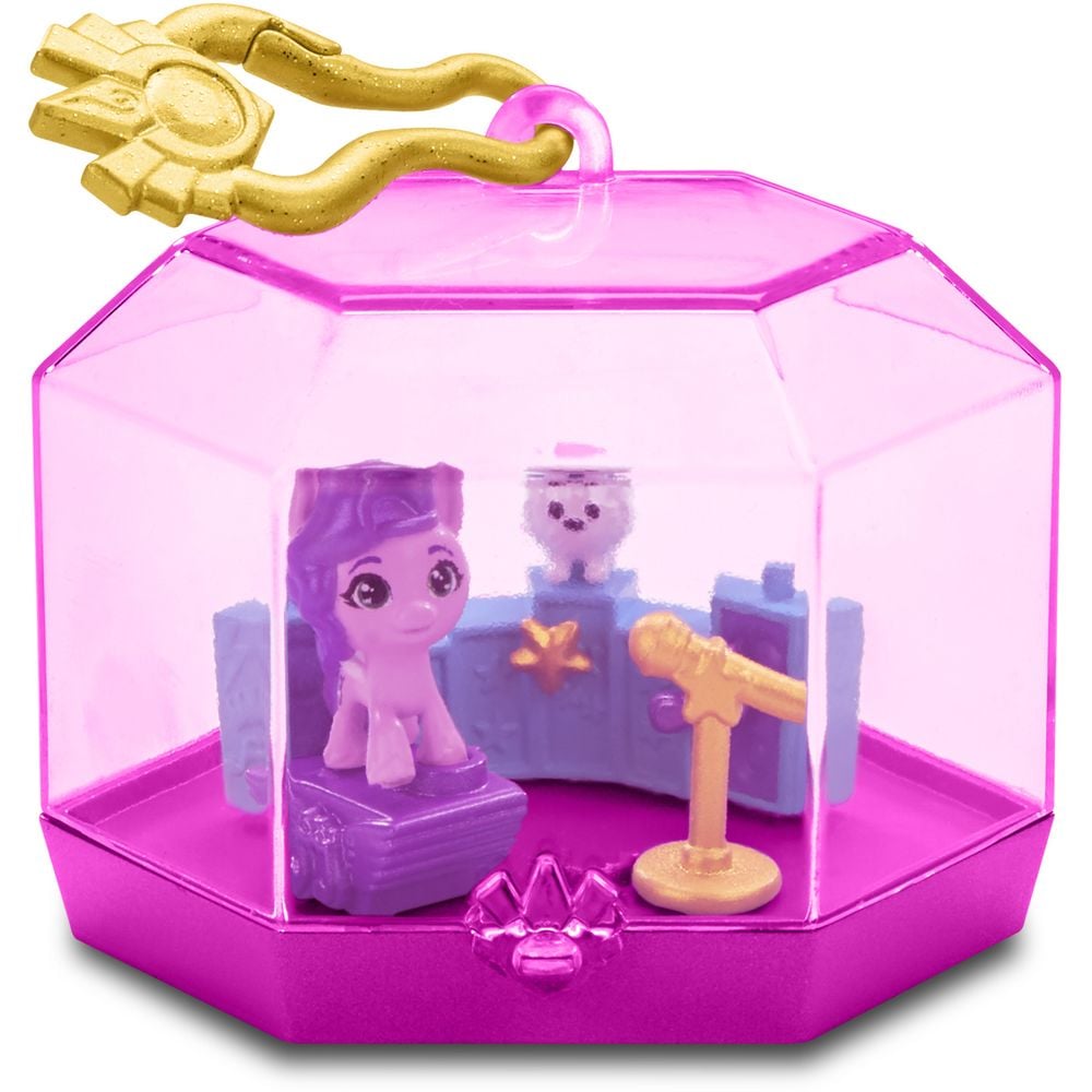 Игровой набор My Little Pony Mini World Magic Crystal Keychain Princess Pipp Petals (F3872/F5245) - фото 4
