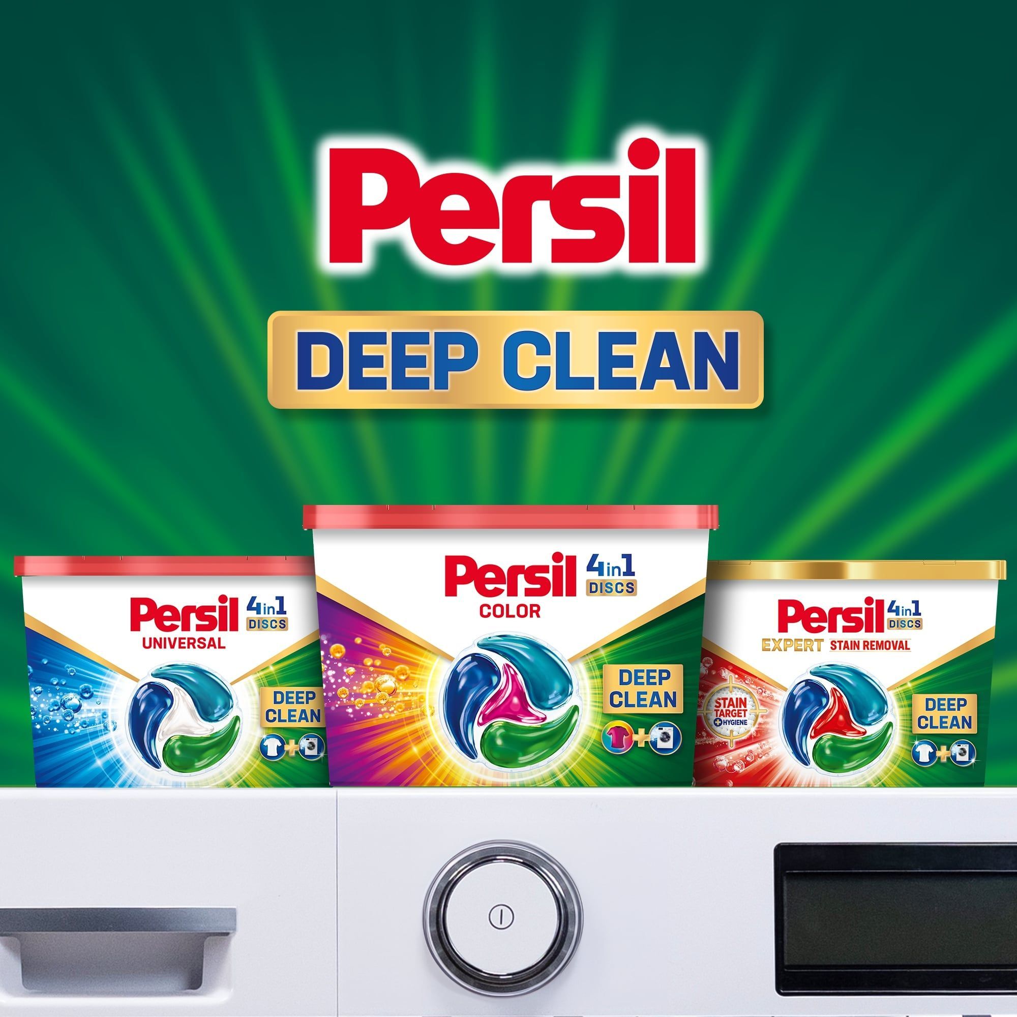 Диски для прання Persil Deep Clean Color 4 in 1 Discs 80 шт. (2 х 40 шт.) - фото 6