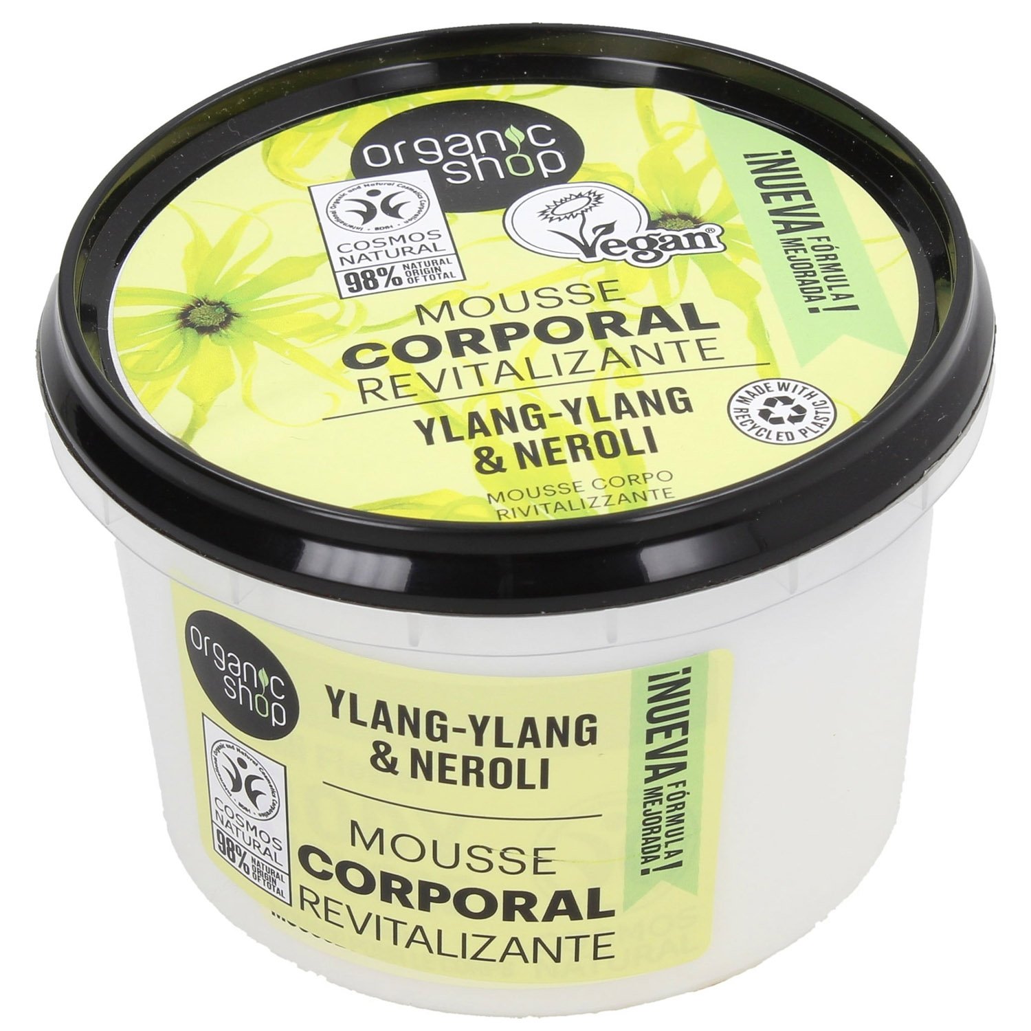 Мус для тіла Organic Shop Ylang-Ylang&Neroli, відновлювальний, 250 мл - фото 1