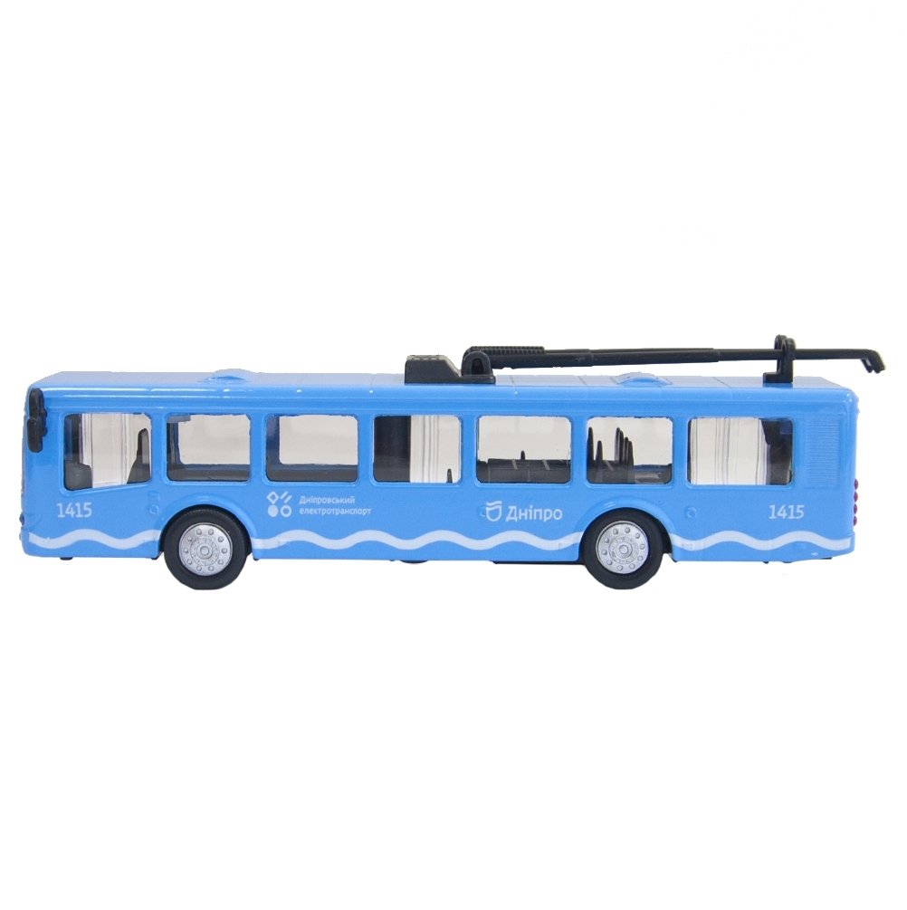 Модель Technopark Тролейбус Дніпро, синій (SB-16-65WB (DNEPR)) - фото 5