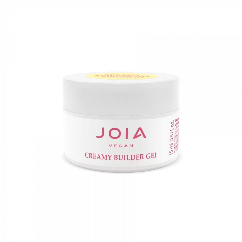 Моделирующий гель Joia vegan Creamy Builder Gel Sunglow 15 мл - фото 2