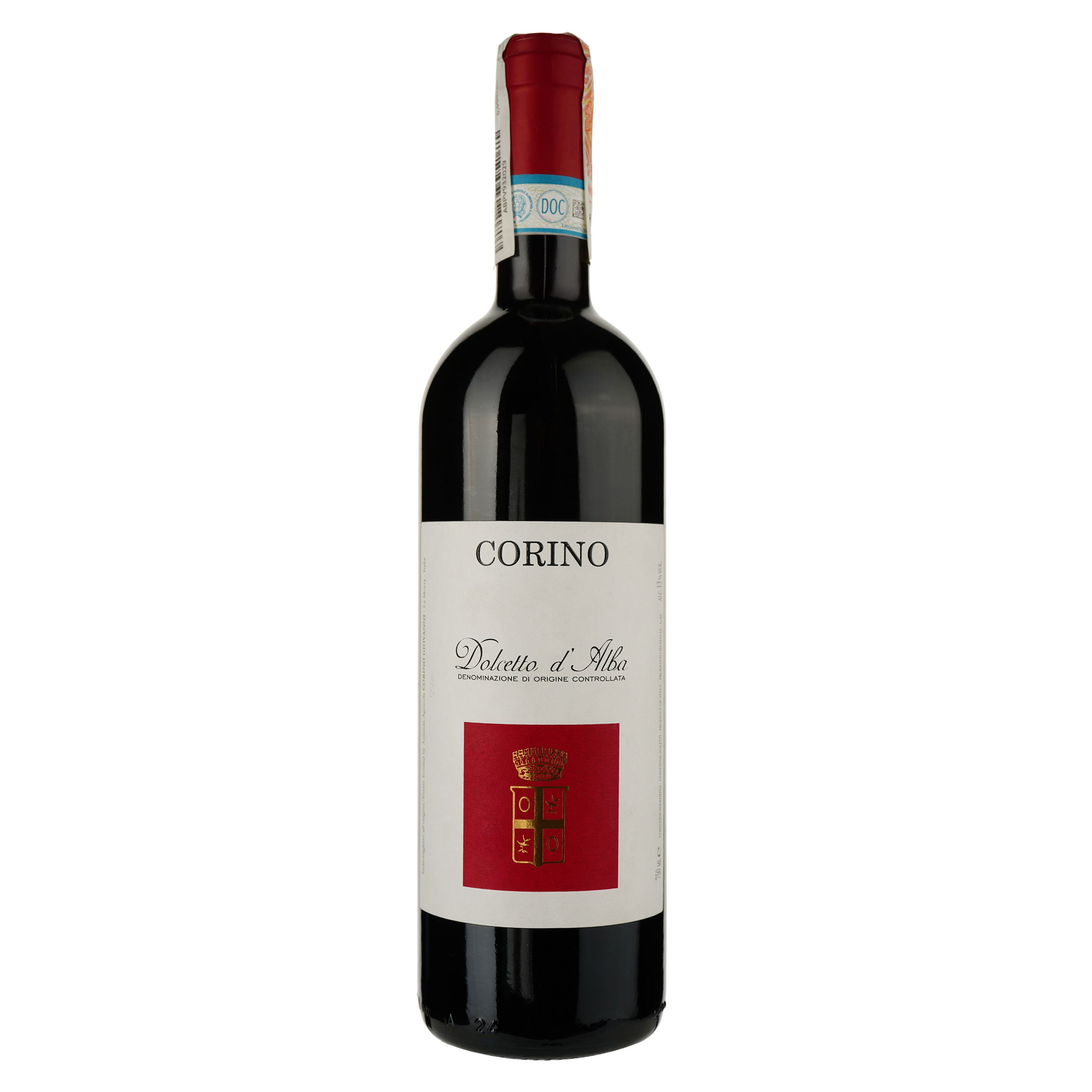 Вино Corino Dolcetto d'Alba, червоне, сухе, 0,75 л - фото 1