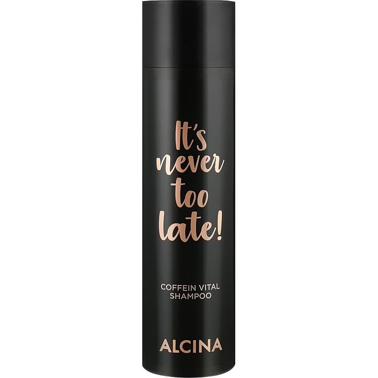 Шампунь для волосся Alcina It's Never Too Late Coffein Vital Shampoo, 250 мл - фото 1