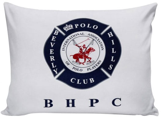 Наволочки Beverly Hills Polo Club BHPC 010 Dark Blue, 70х50 см, білий, 2 шт. (2000022202527) - фото 1