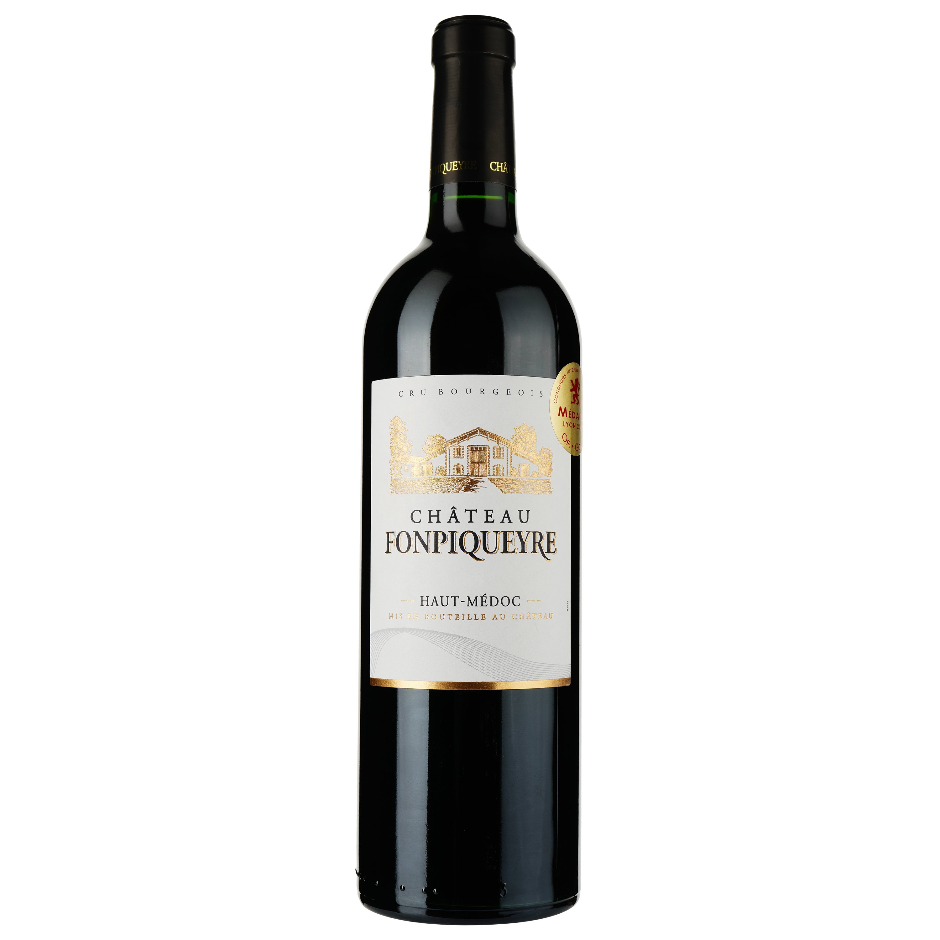Вино Chateau Fonpiqueyre 2015 Haut-Medoc красное сухое 0.75 л - фото 1