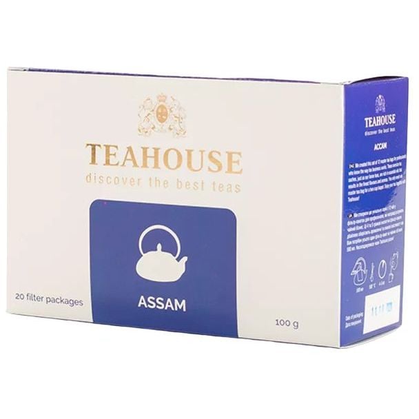 Чай чорний Teahouse Асам 100 г (20 шт. х 5 г) - фото 1