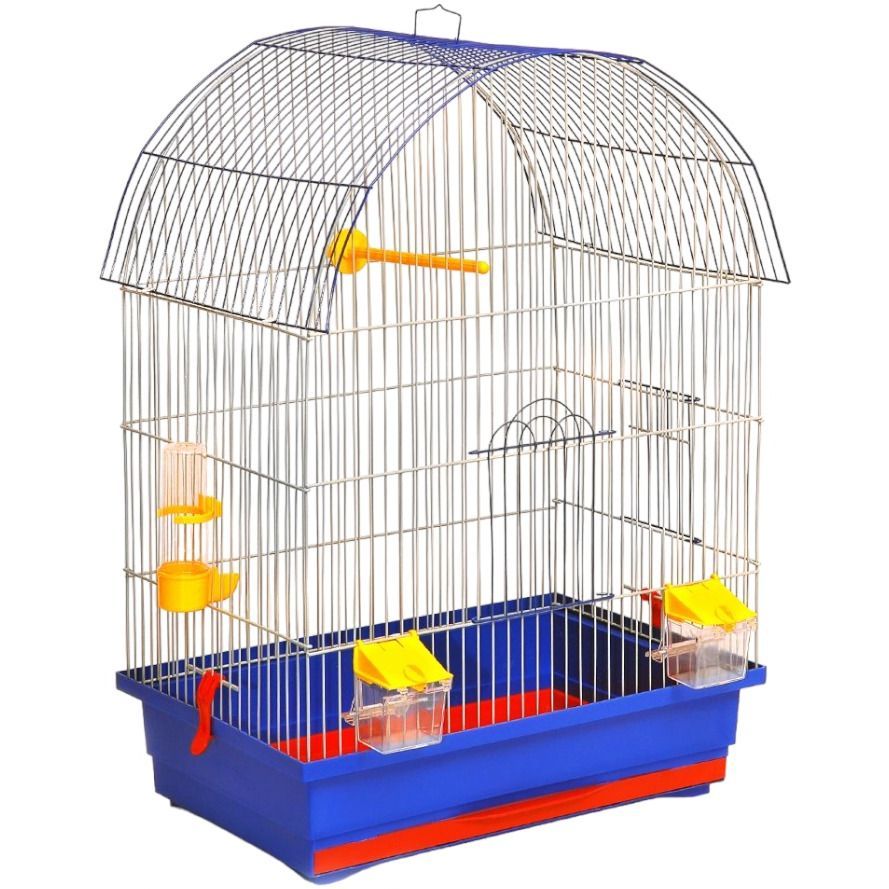 Клетка для птиц Лорі Виола, 47х30х66 см, краска, в ассортименте (К061) - фото 3