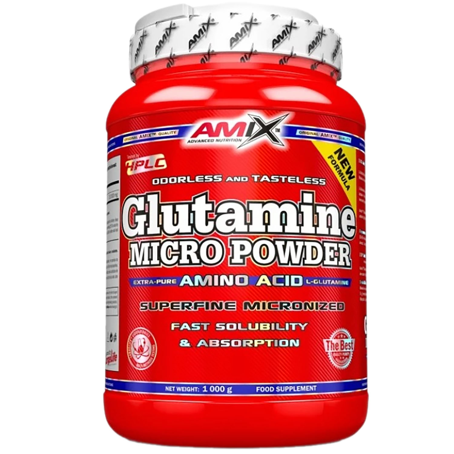 Аминокислота Amix L-Glutamine Micro Powder 1 кг - фото 1