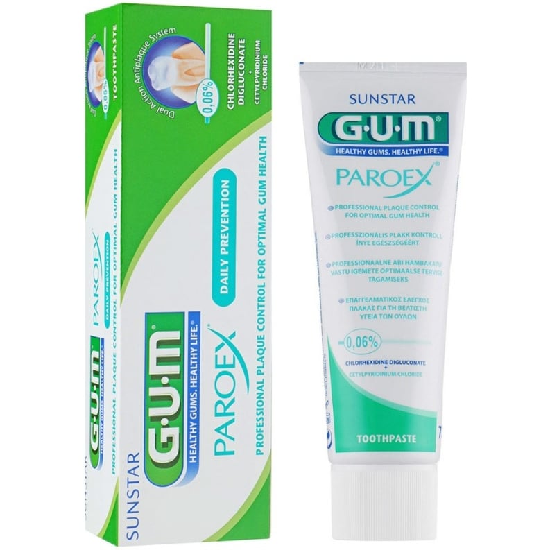Зубная паста Gum Paroex Daily Prevention 0.06% 75 мл - фото 1