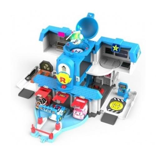 Игровой набор Robocar Poli Штаб-квартира с фигуркой Джин (83304) - фото 5