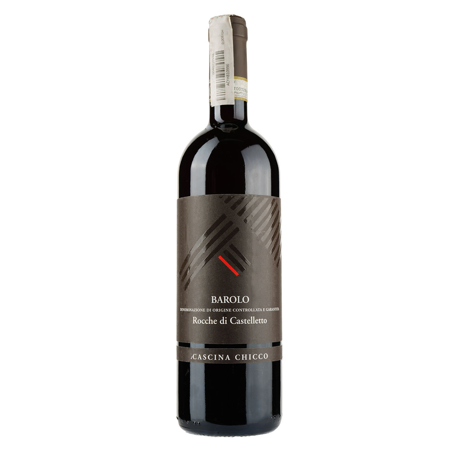 Вино Cascina Chicco Barolo Rocche di Castelletto 2017 DOCG, красное, сухое, 14,5%, 0,75 л (890087) - фото 1