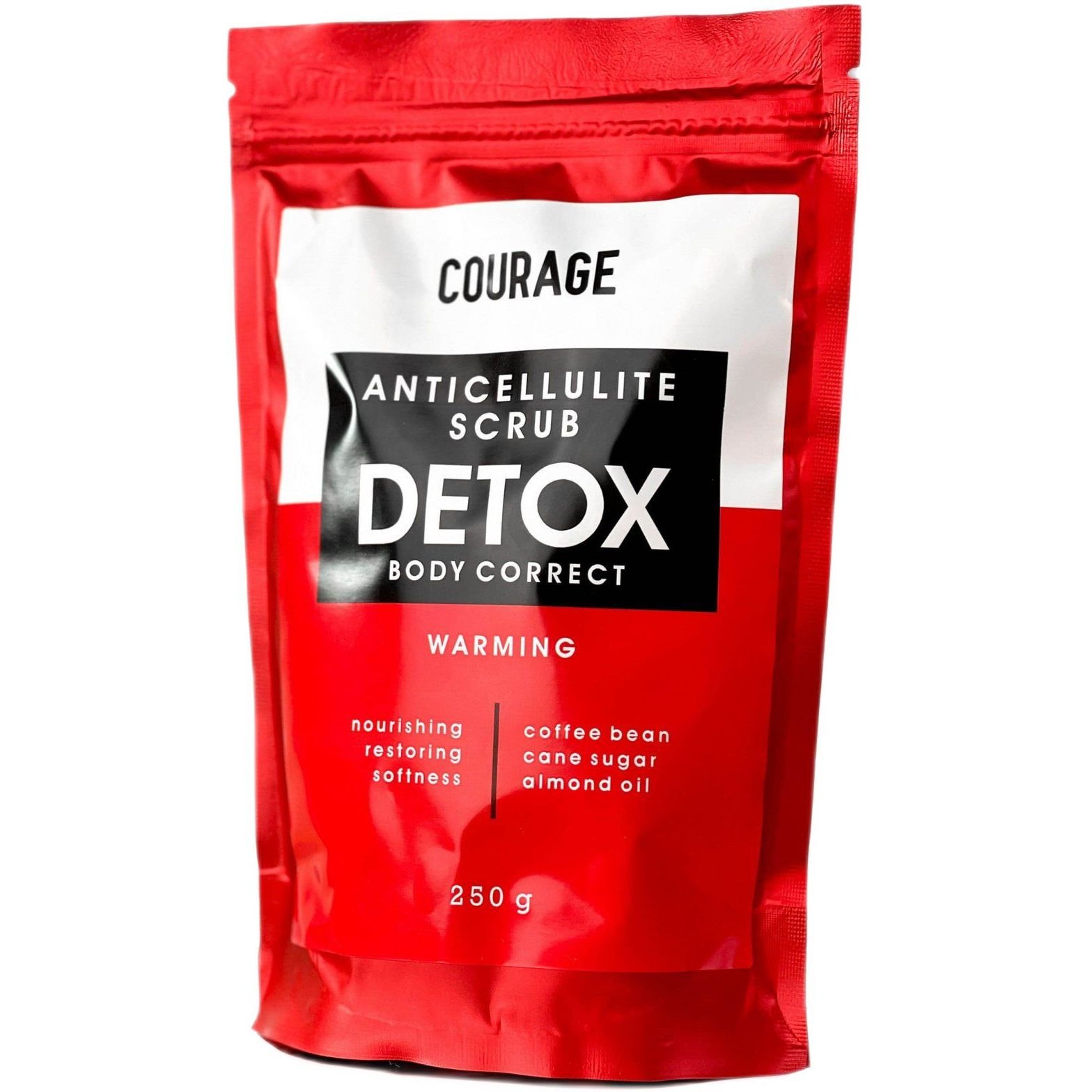 Скраб для тіла Courage Anticellulite Detox 250 г - фото 1