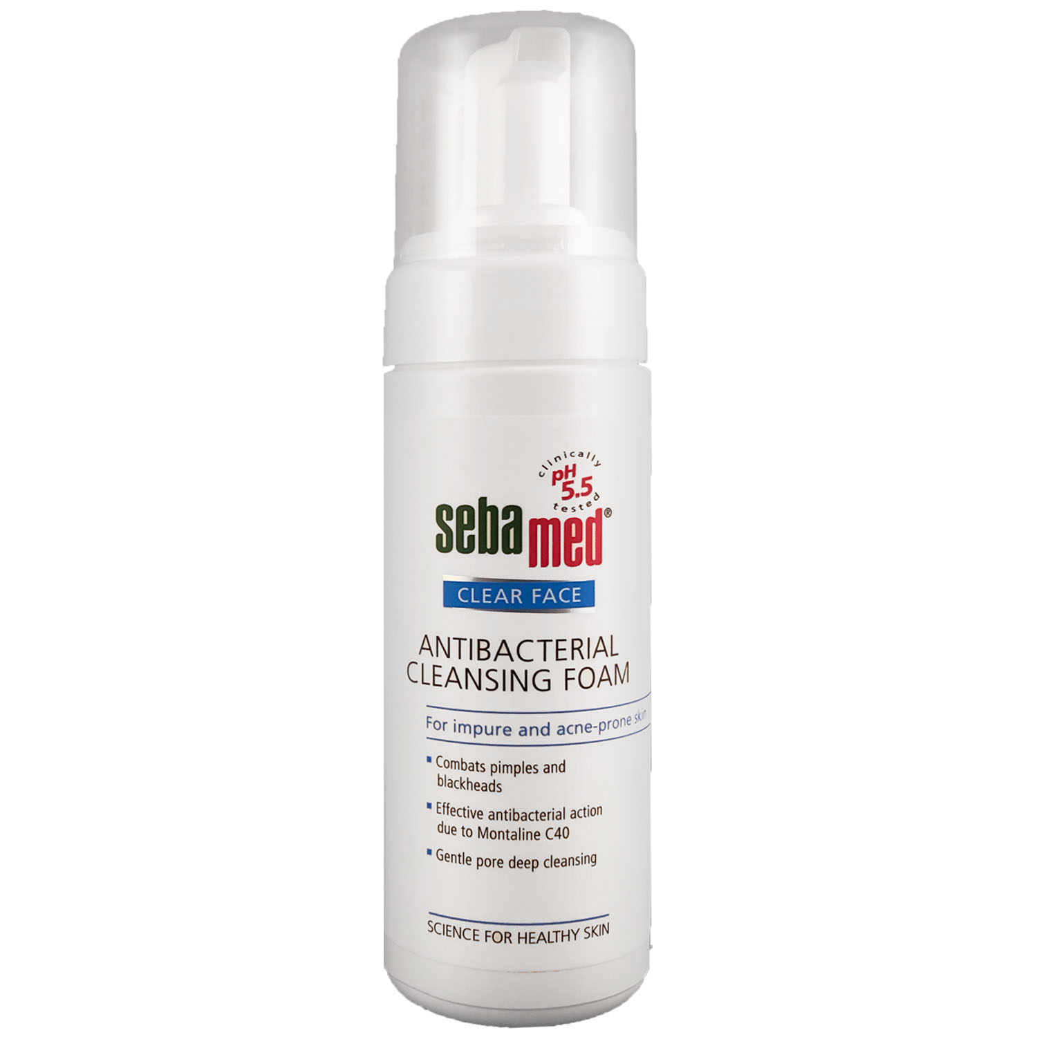 Пінка для вмивання Sebamed Clear Face очищуюча проти вугрів, 150 мл - фото 1