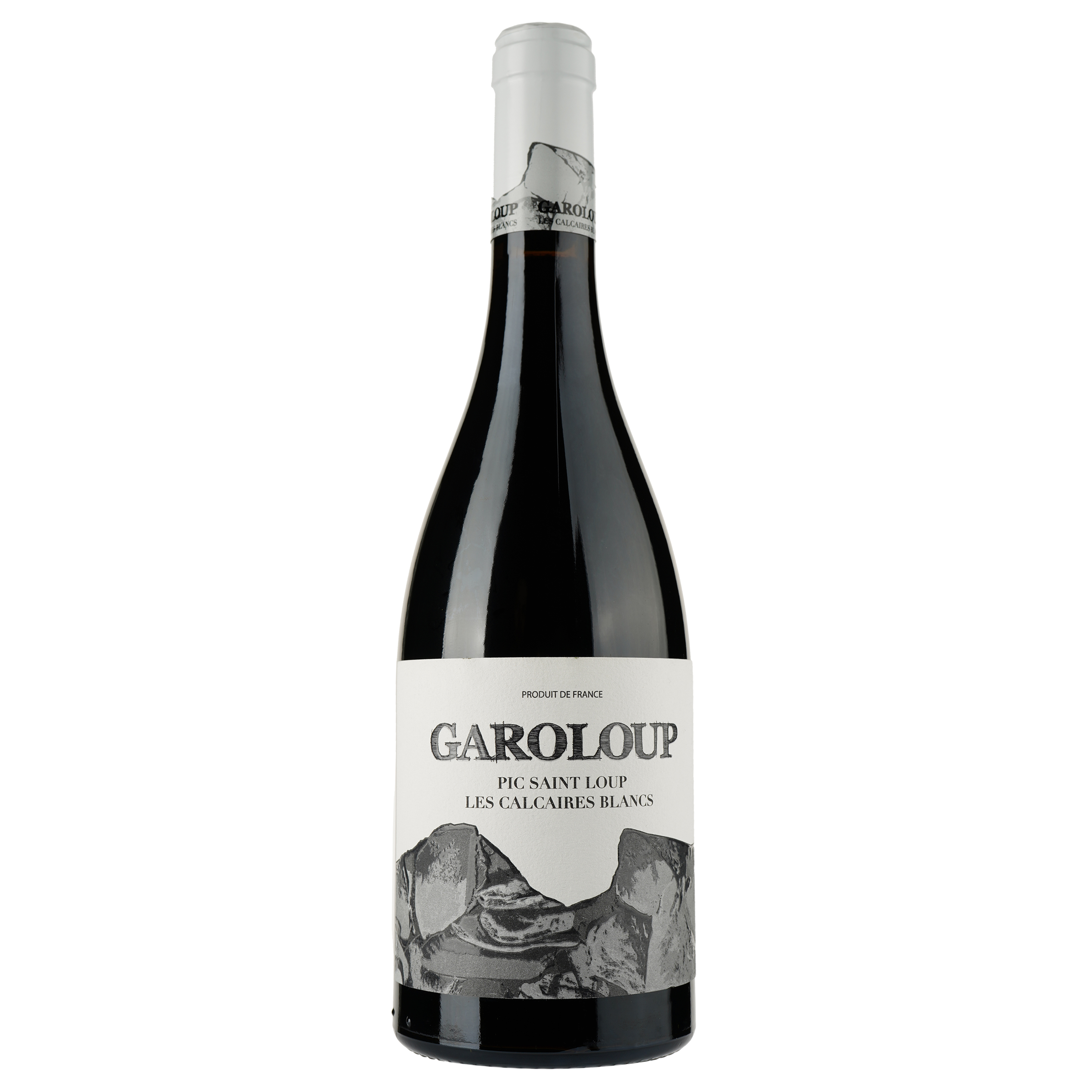 Вино Domaine Garoloup Les Calcaires Blanc 2018 AOP Pic Saint Loup, красное, сухое, 0,75 л - фото 1