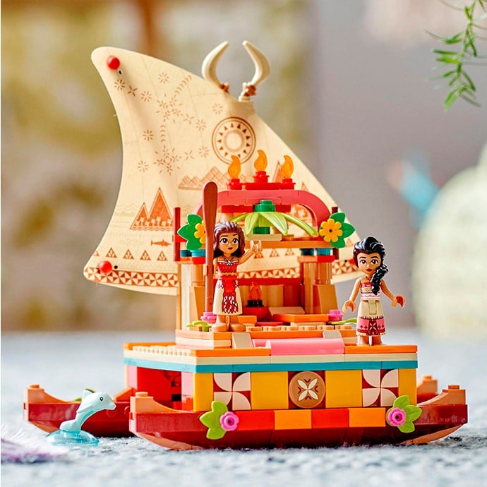 Конструктор LEGO Disney Princess Поисковая лодка Ваяны, 321 деталь (43210) - фото 3