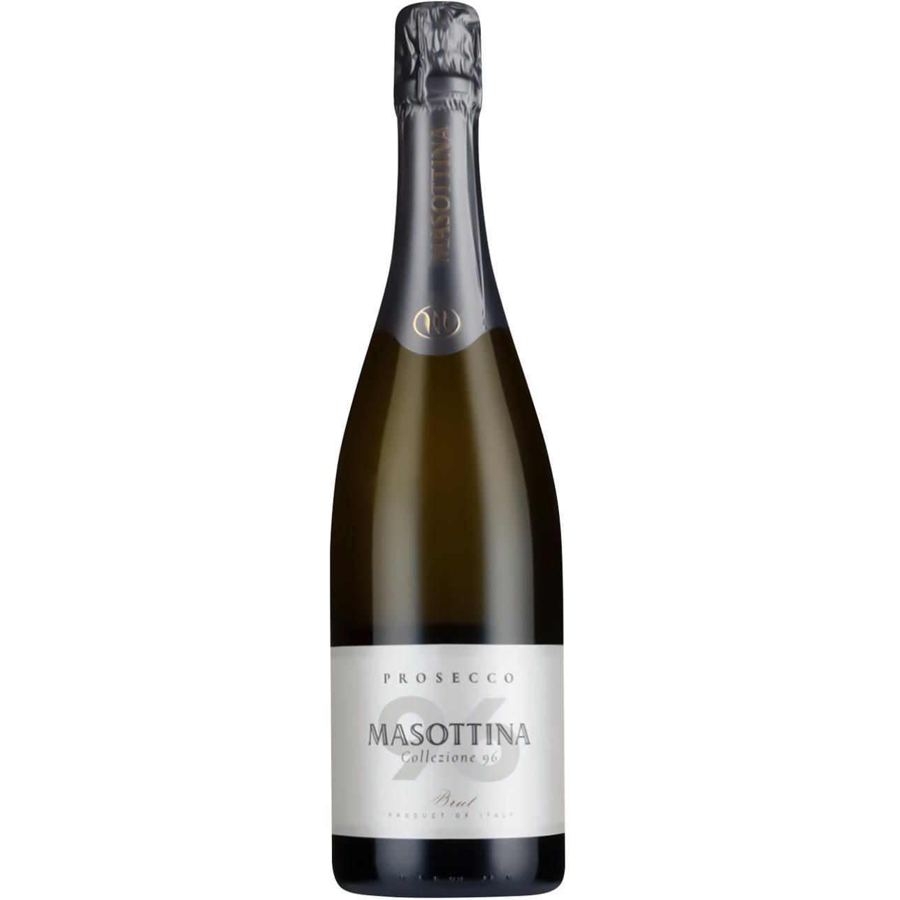 Вино ігристе Masottina Prosecco Treviso Collezione 96 Brut біле брют 0.75 л - фото 1