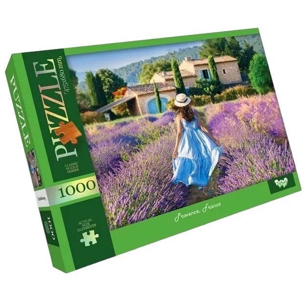 Пазлы классические Danko Toys C1000-12-01-10 Provence, Франция 1000 элементов - фото 1