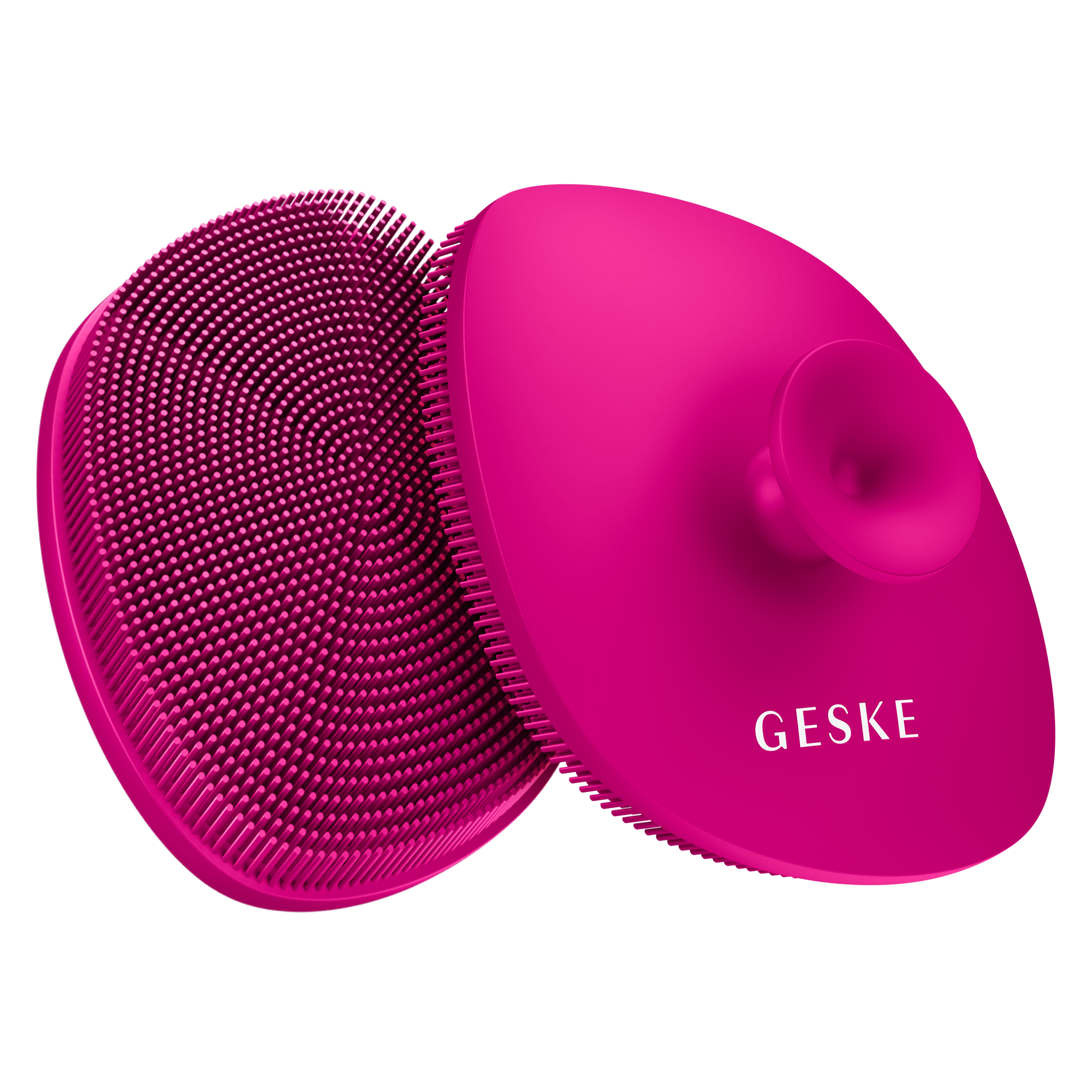 Щетка для лица GESKE Facial Brush 4 в 1 с держателем сиреневая - фото 2