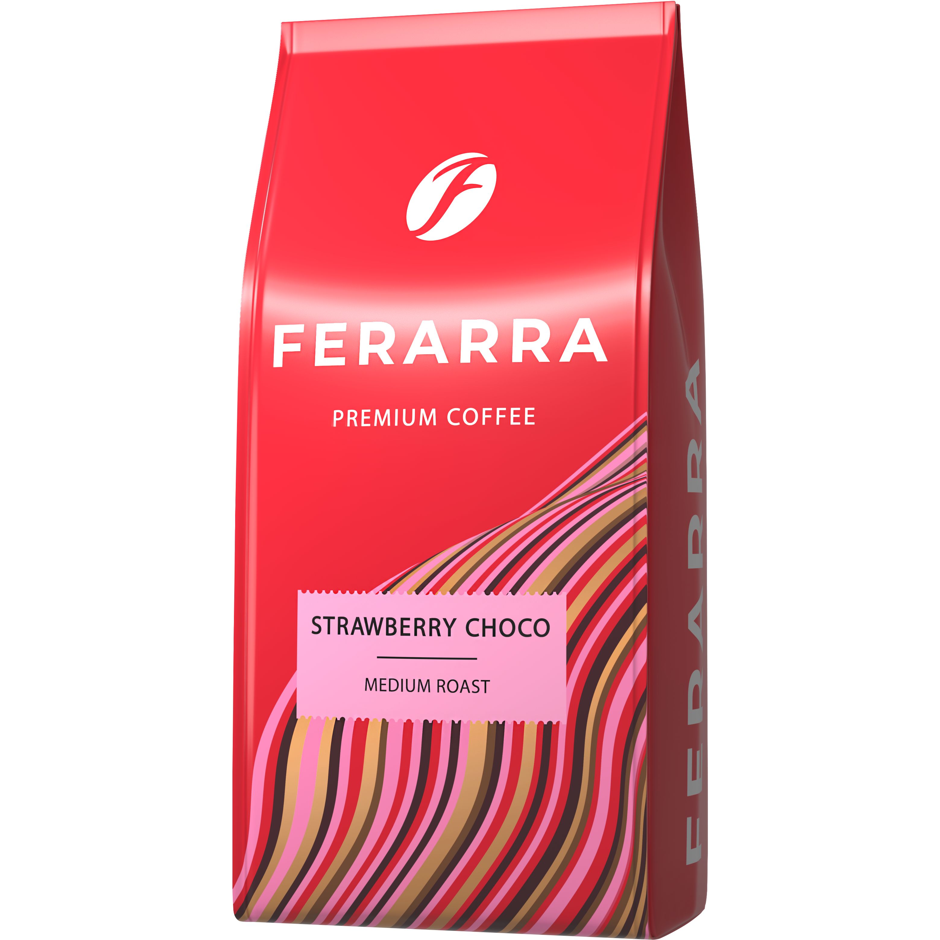 Кава в зернах Ferarra Strawberry Choco 1 кг - фото 1