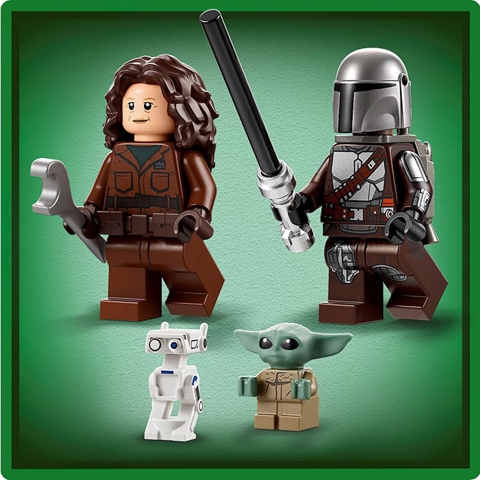 Конструктор LEGO Star Wars Зоряний винищувач Мандалорця N-1, 412 деталей (75325) - фото 4