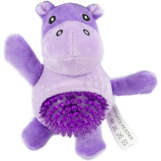 Мягкая игрушка для собак AnimAll Fun AGrizZzly Бегемот фиолетовая - фото 1