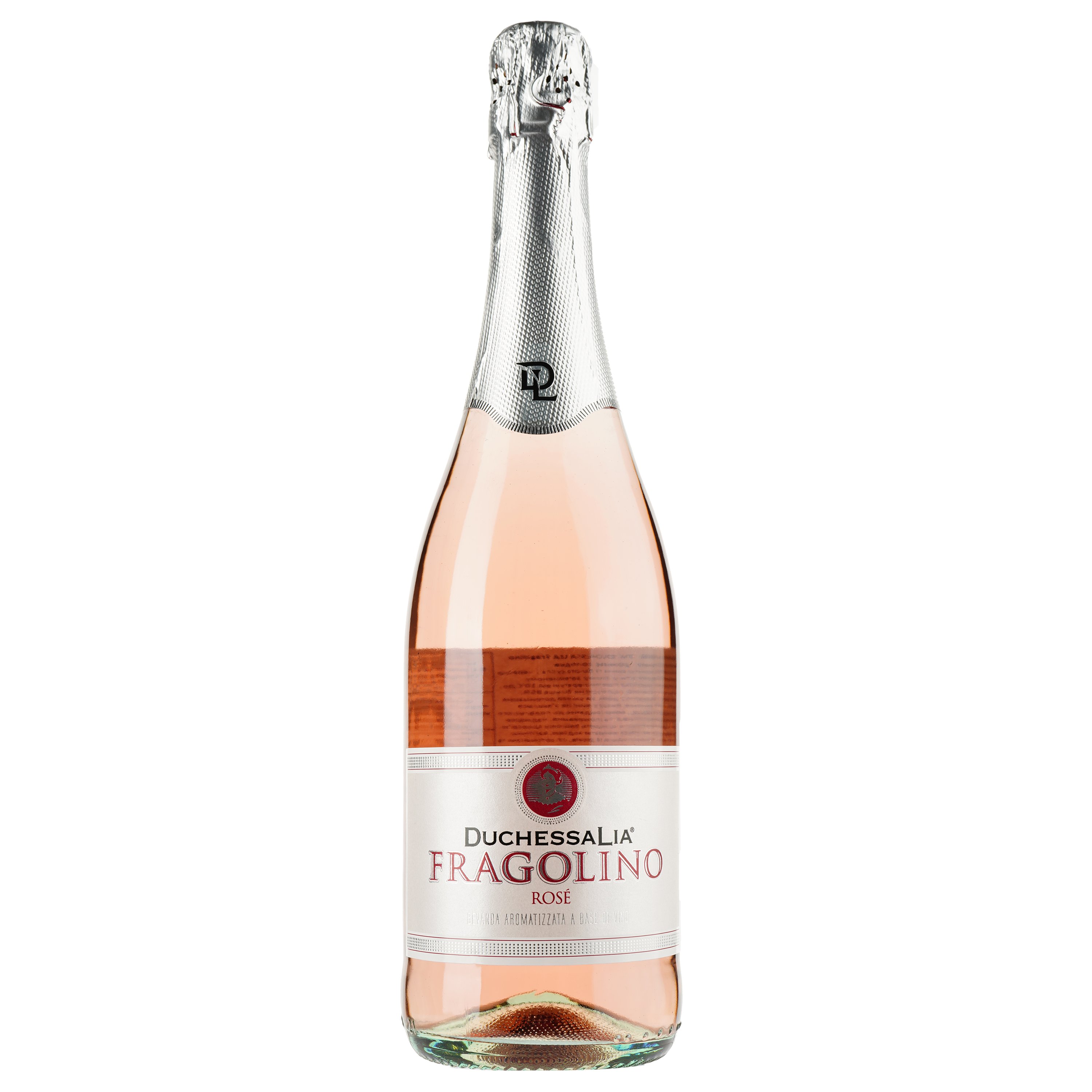 Винный напиток Duchessa Lia Fragolino Rose, рожевий, солодкий, 0,75 л - фото 1