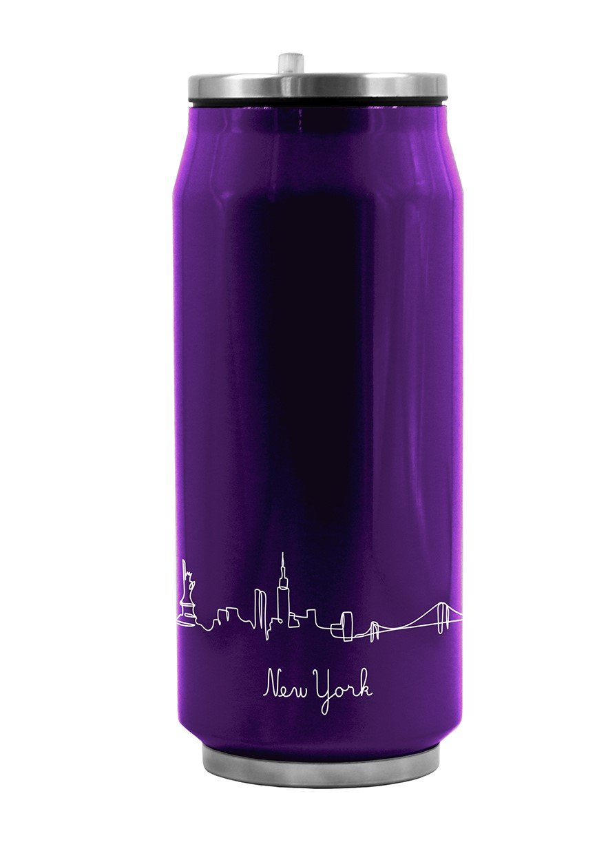 Термокружка Krauff, 400 мл, фиолетовый (26-178-070) - фото 1