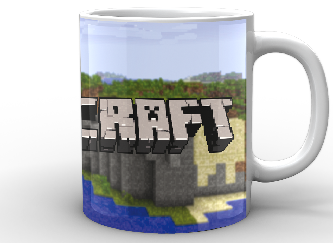 Кружка GeekLand Minecraft Майнкрафт лого МС.02.011 - фото 3