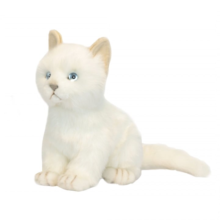 М'яка іграшка Hansa Біле кошеня, 24 см (2566) - фото 1